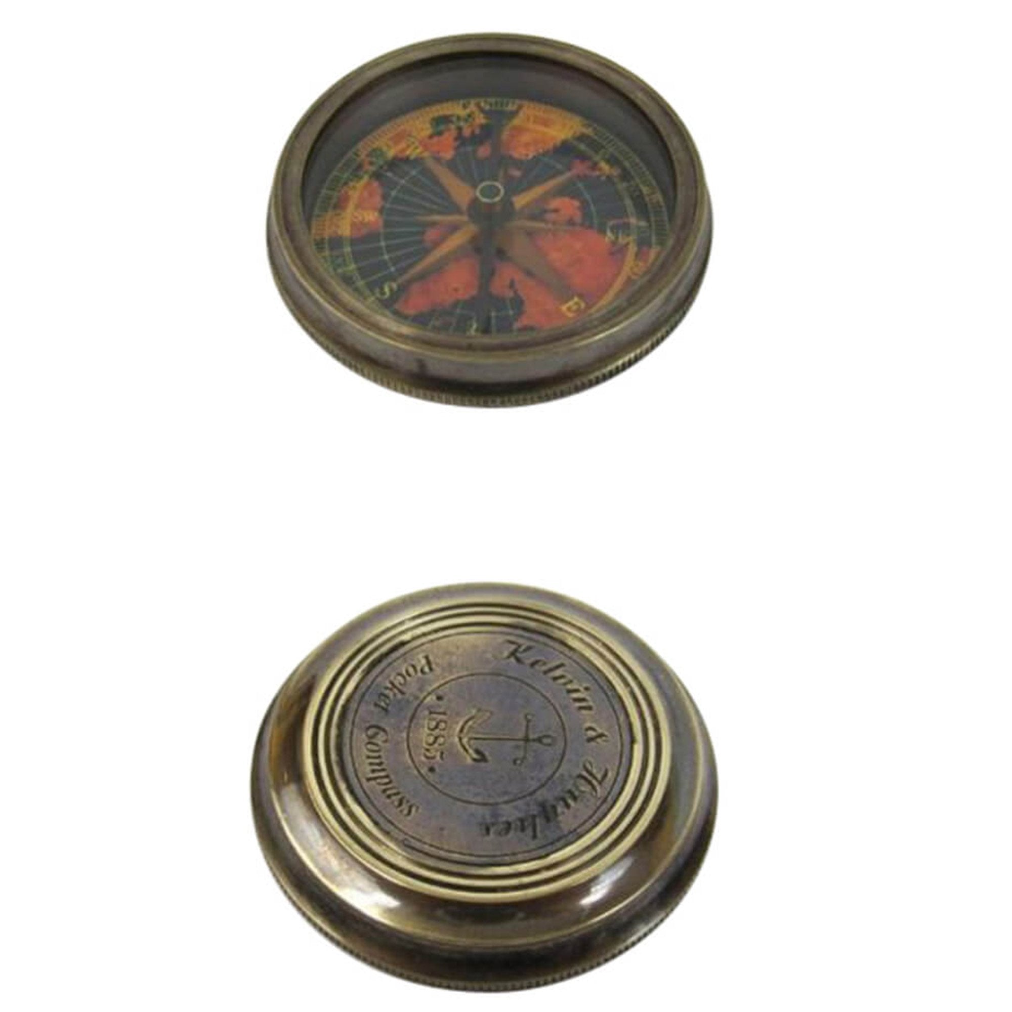 BR 484401 - Pocket Compass 2" WITH LID (14)