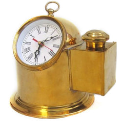 BR 48451 - Brass Binnacle Clock - Doesn't include oil lamp
