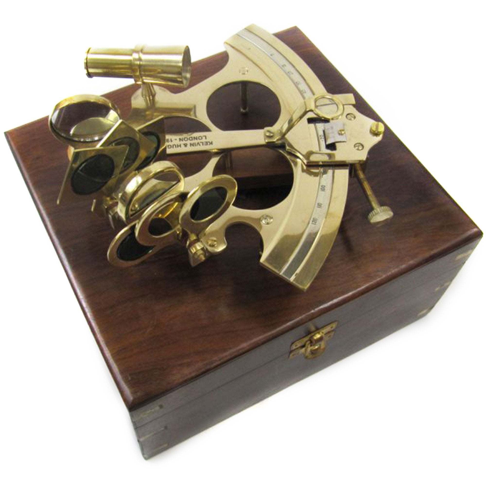 BR 4849K - Sextant, 8" w/ Box, Kelvin & Hughes