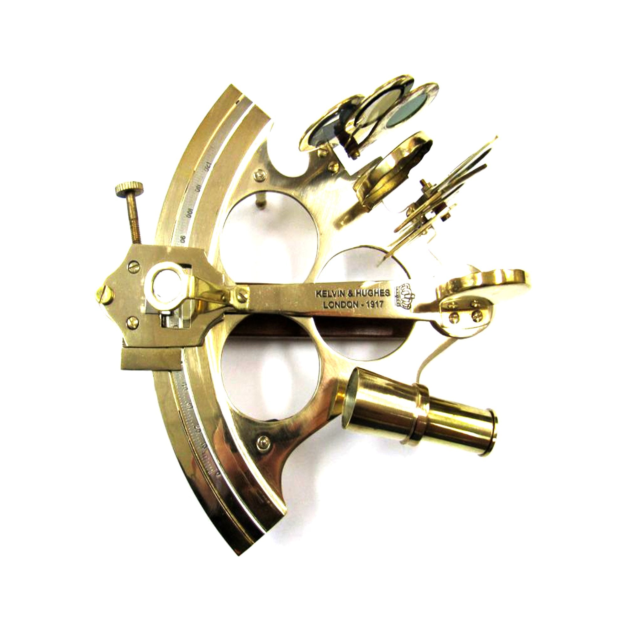 BR 4849K - Sextant, 8" w/ Box, Kelvin & Hughes