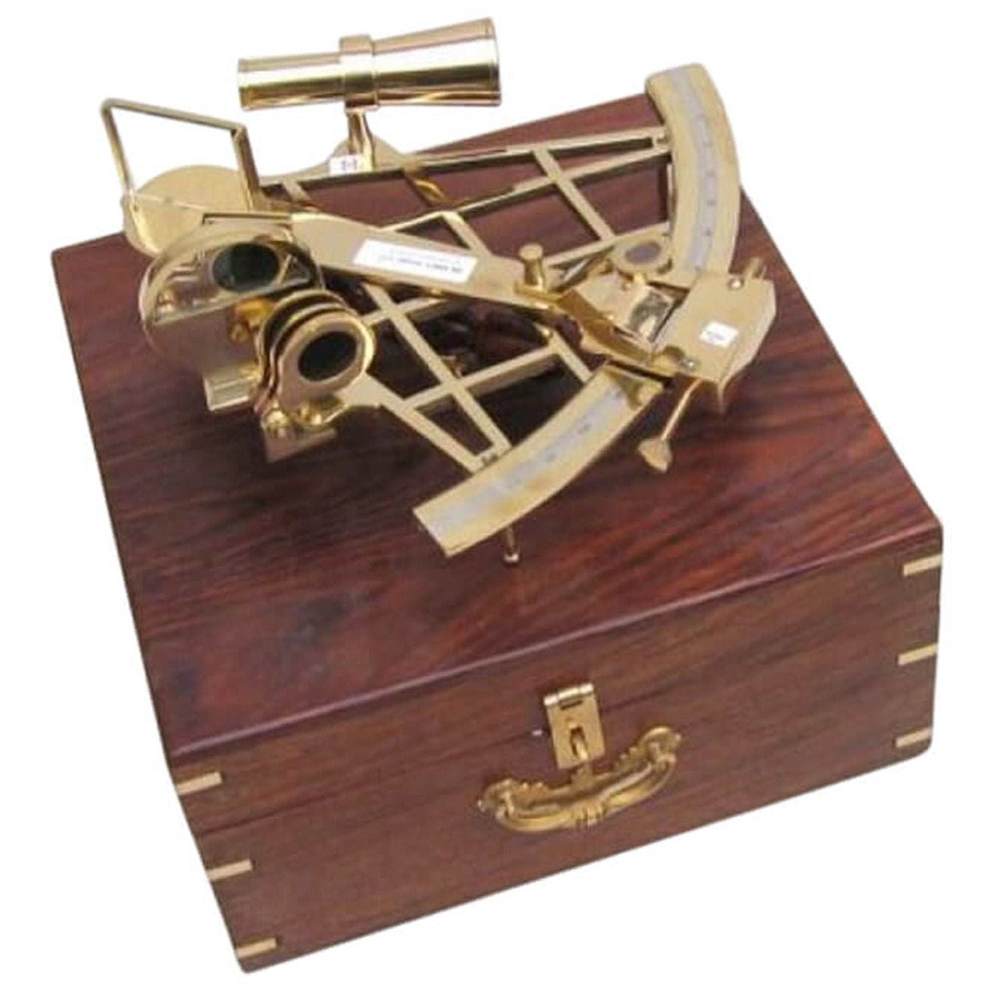 BR 48503 - Sextant 10" with Wooden Case