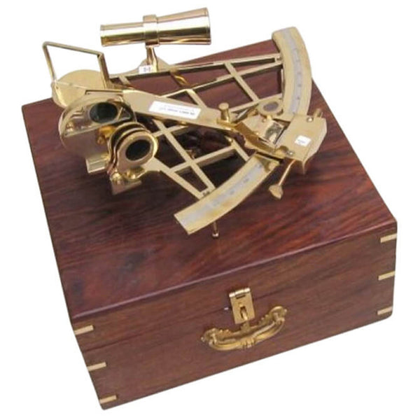 BR 48503 - Sextant 10" with Wooden Case