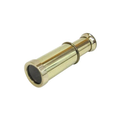 BR 48527B - Solid Brass Compact Retractable Telescope 4" with Box