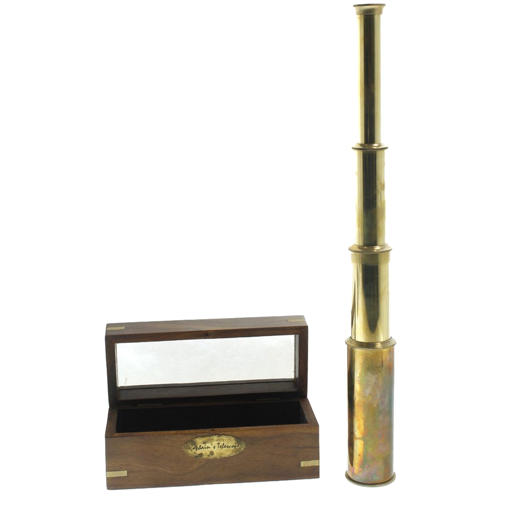 BR 48528 - Captain's Telescope, Solid Brass 15" Polished