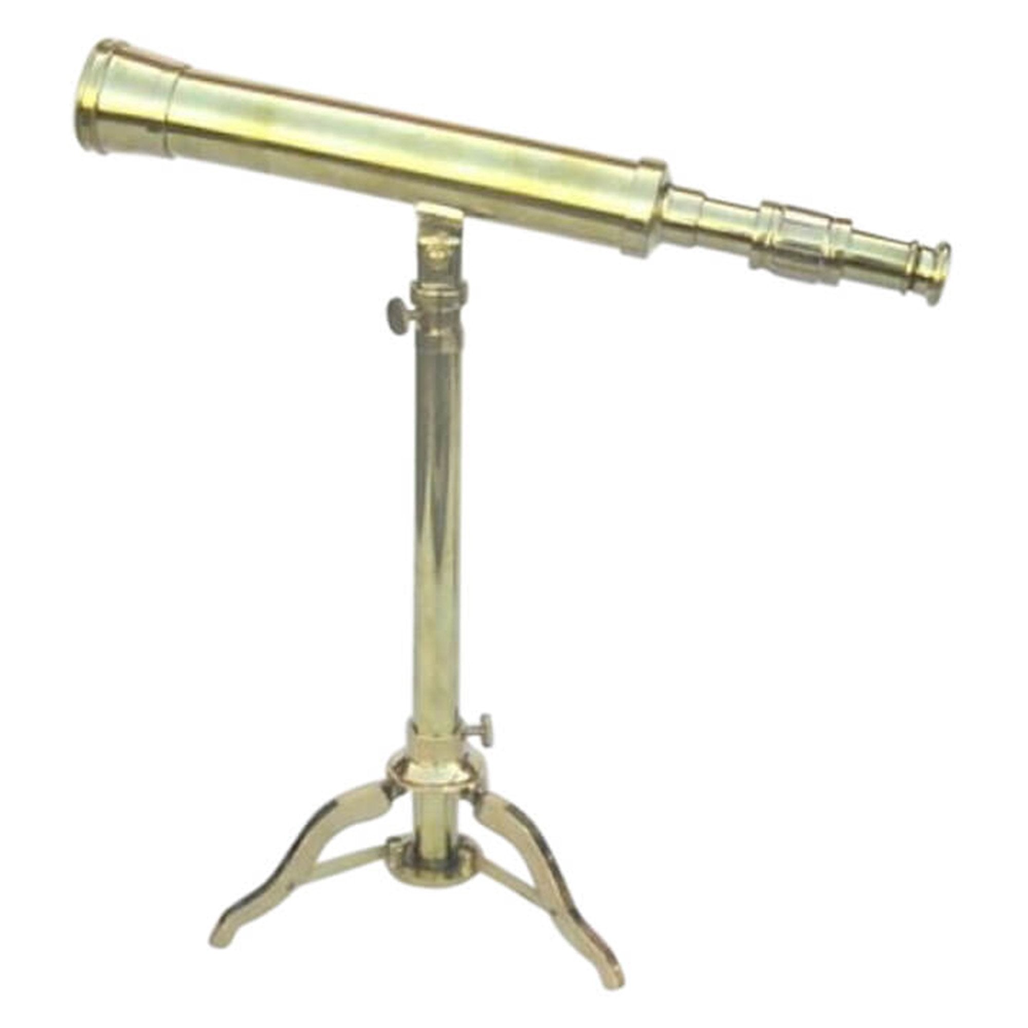 BR 4856 - Telescope, Brass Stand 18"