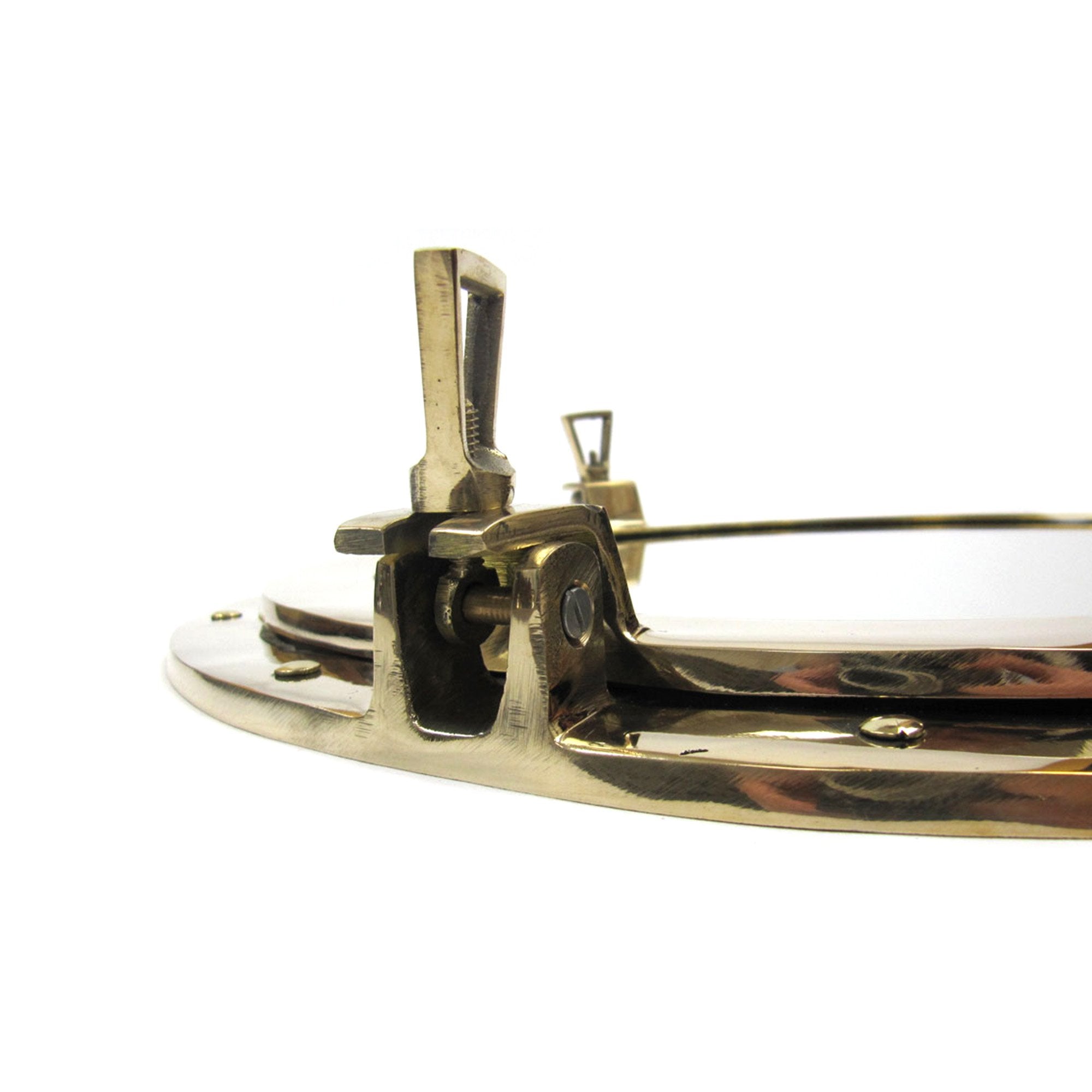 BR 48610 - Brass Porthole Mirror, 20"