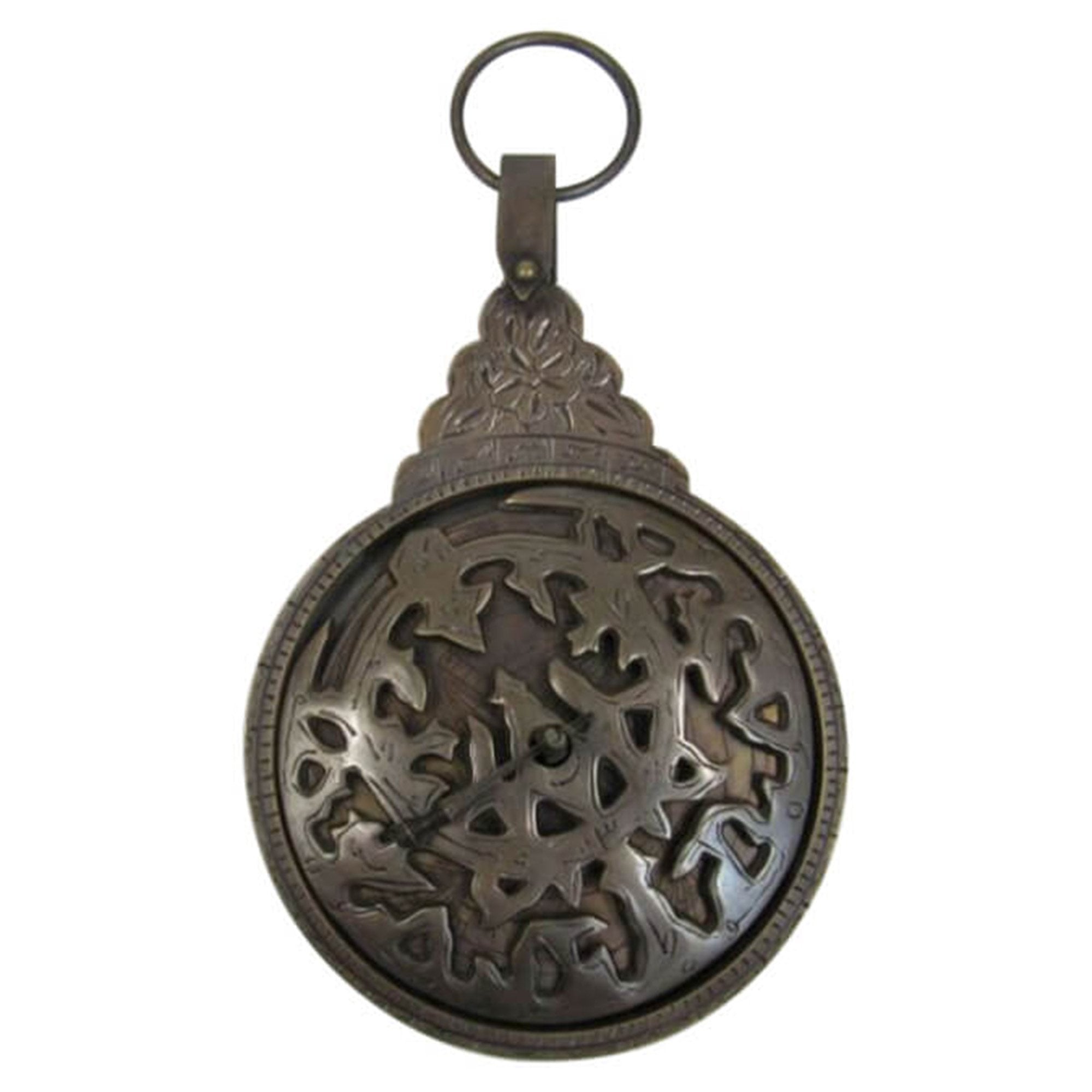 BR 48820A - Astrolabe - Arabic - Solid Brass, 8"
