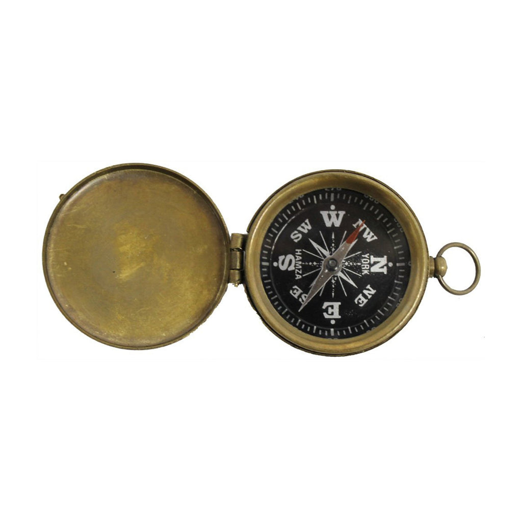 BR 48850 - Pocket Compass 1.75" Brass Antique