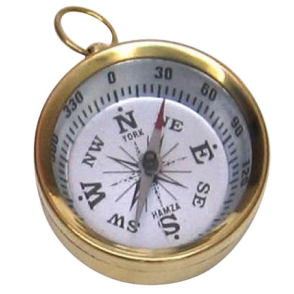 BR 48852A - Brass Pocket Magnetic Compass