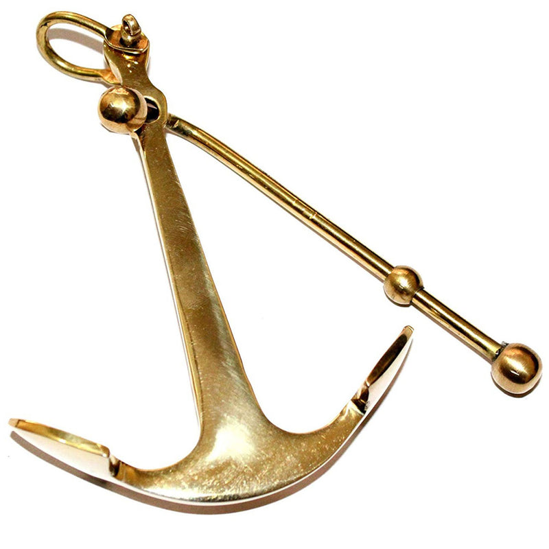 BR 48880 - Solid Brass Anchor Paper Weight