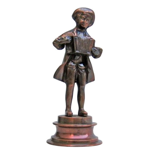 Boy Musician Statue