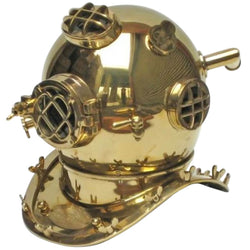 Divers Helmet Mark V Special Edition Brass Plain