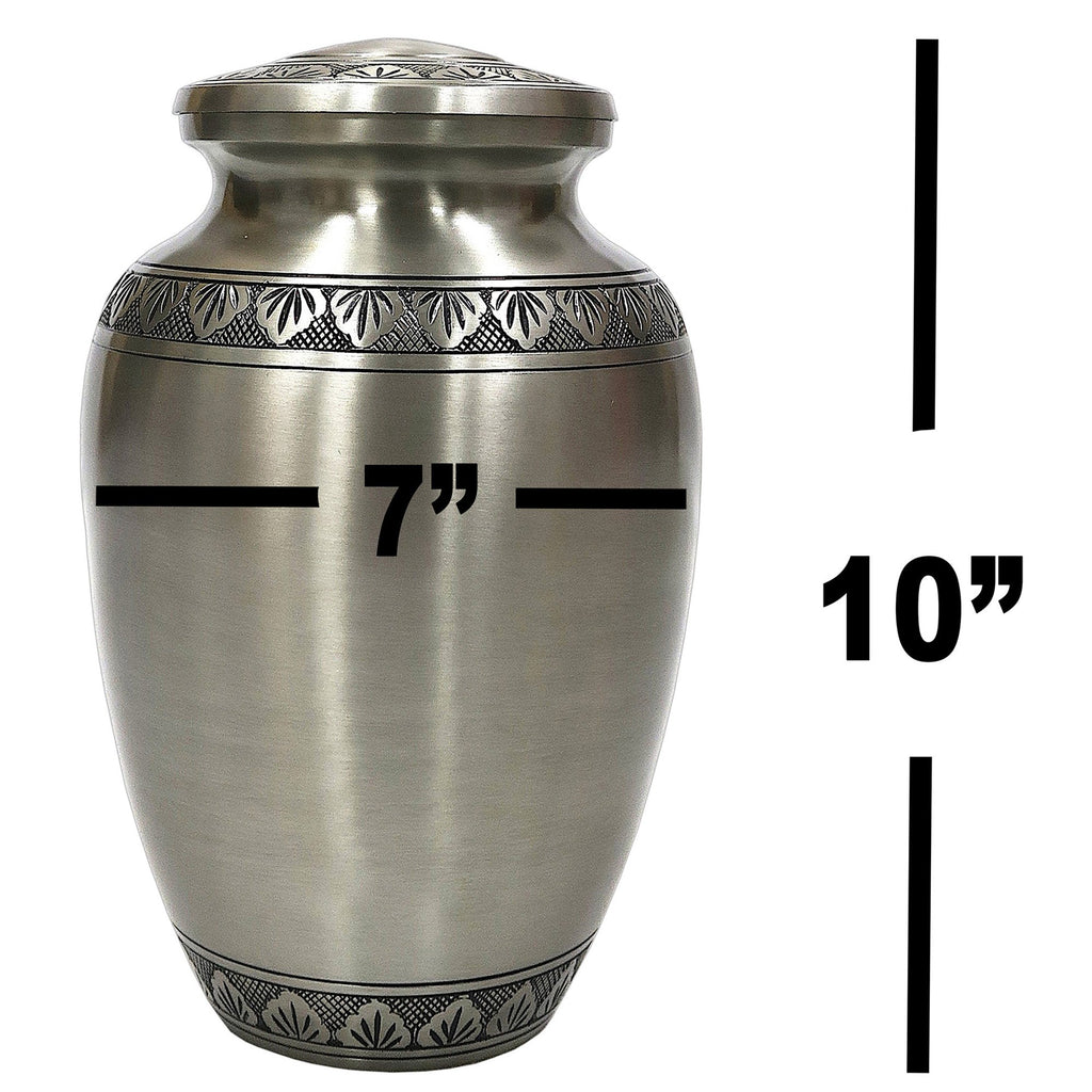 BR 67601 - Brass Urn In Velvet Box