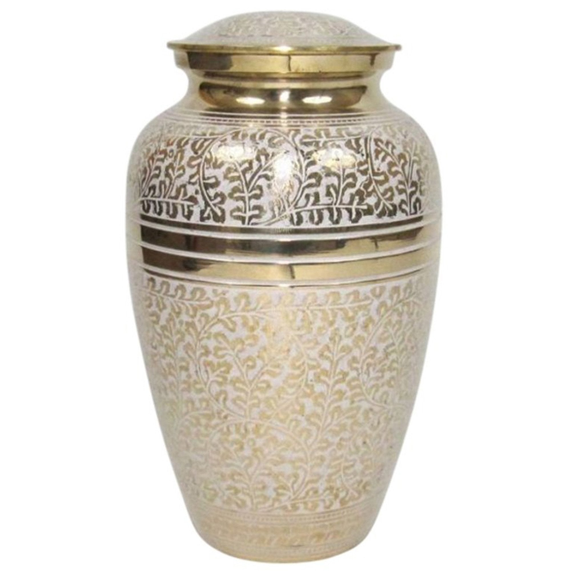 BR 6767 - Solid Brass Urn III