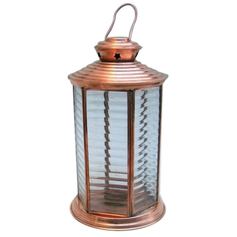 CO 15292 - Candle Lantern 6 Side Glass