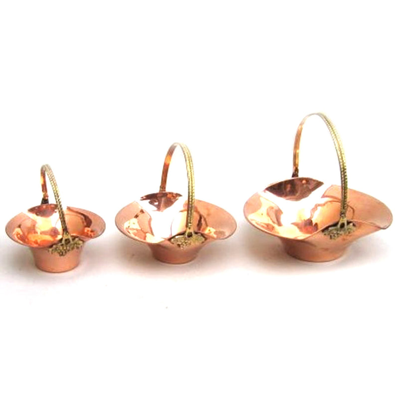 CO 2545 - Copper / Brass Basket Set/3