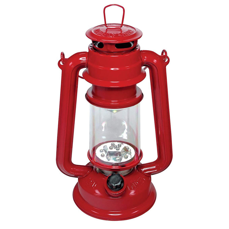 LED Hurricane Lamp - RED