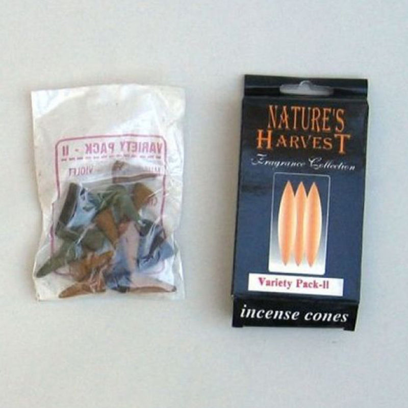 IN 11203 - Incense Cones, Assorted flavors, Boxed