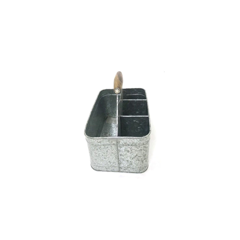 IR 16164 - Galvanized Metal Carry All Serve Ware