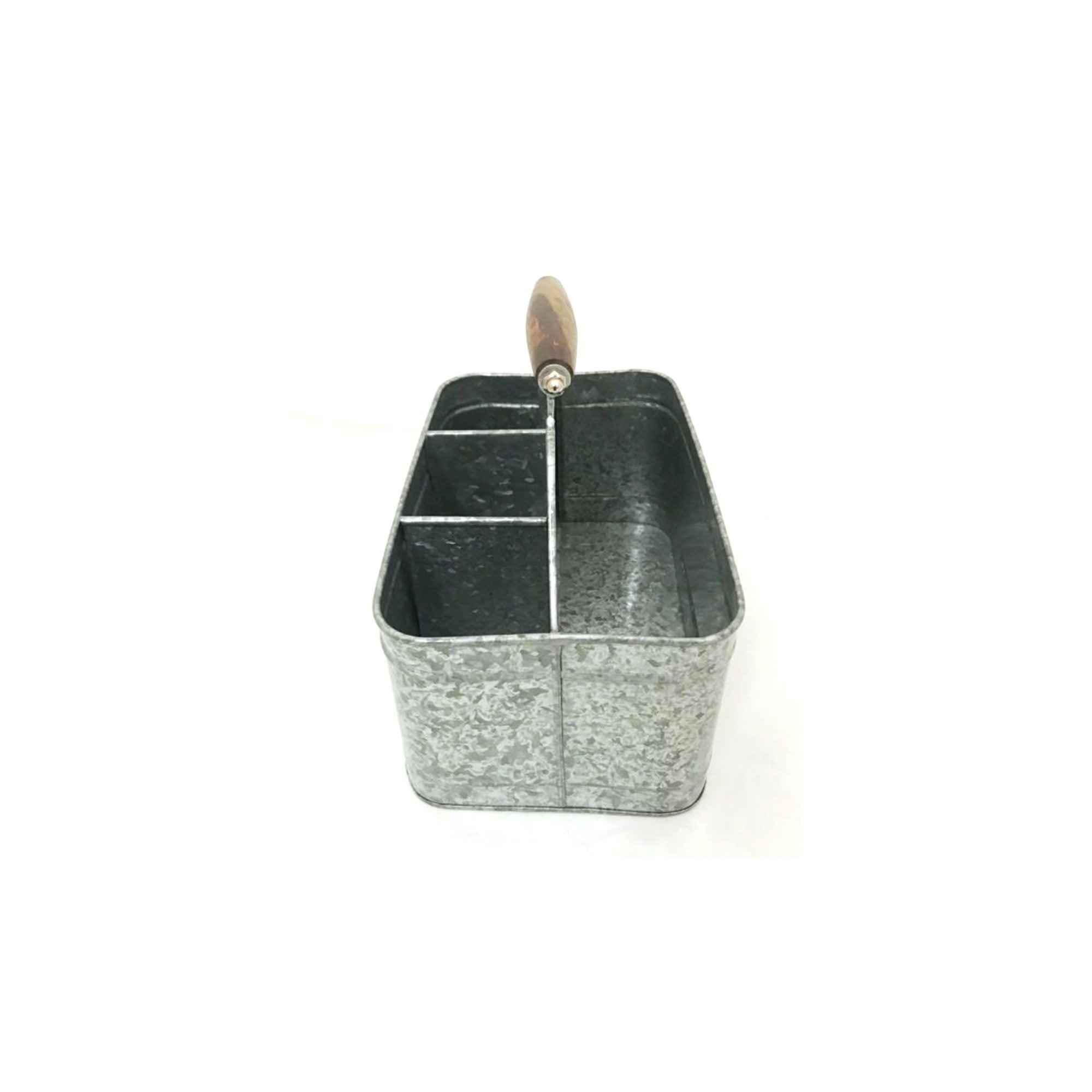 IR 16164 - Galvanized Metal Carry All Serve Ware