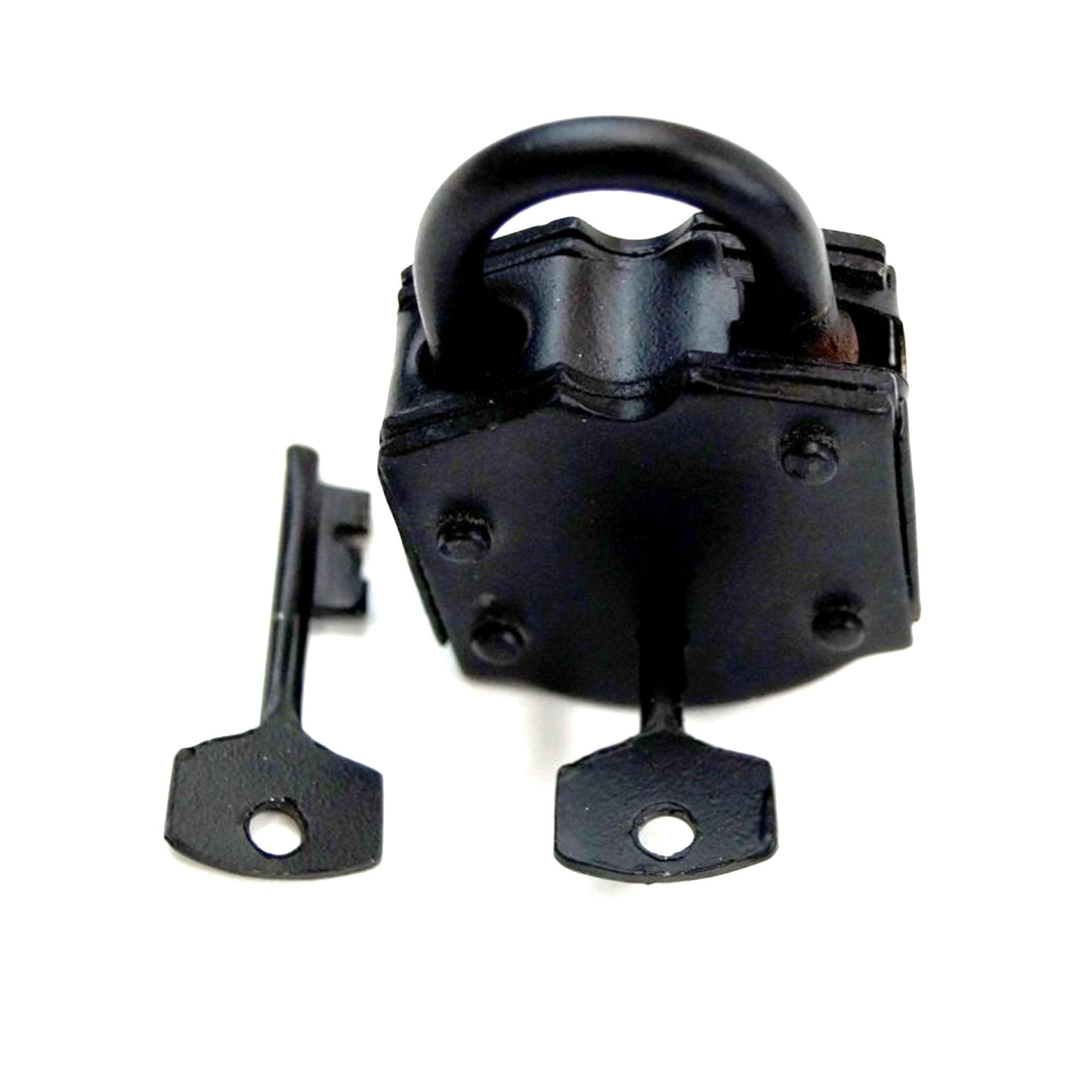 IR 80101A - Antique Iron Lock, 2.5" Heavy Duty