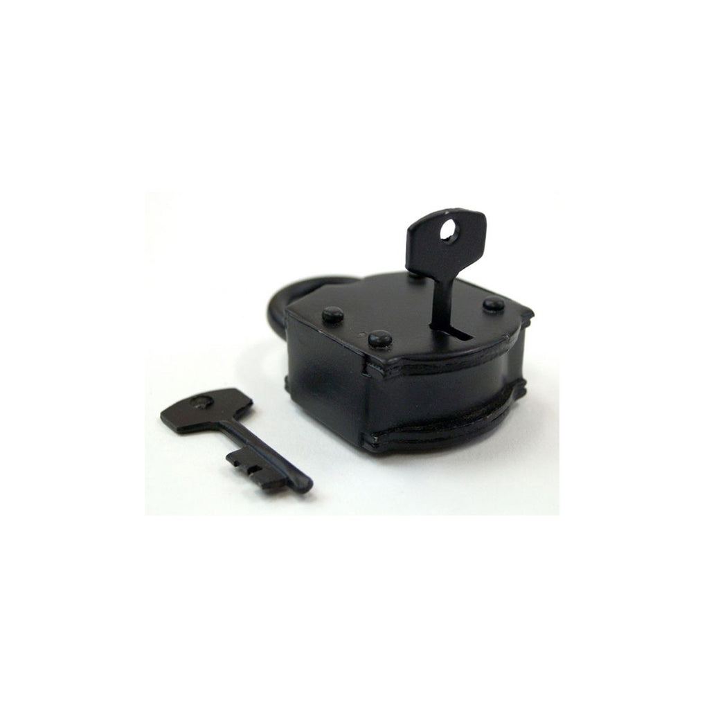 IR 80101A - Antique Iron Lock, 2.5" Heavy Duty