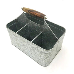 IR 16164 - Galvanized Metal Carry All Serve Ware