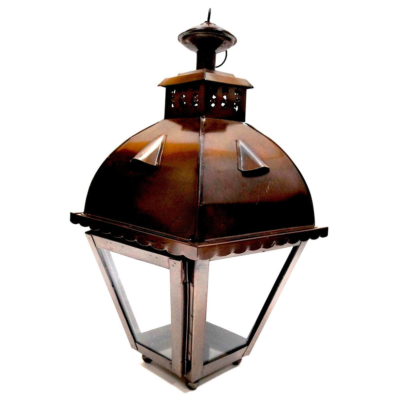 IR 17540 - Coach Lamp, Iron Candle Lantern