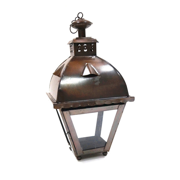 IR 17540 - Coach Lamp, Iron Candle Lantern