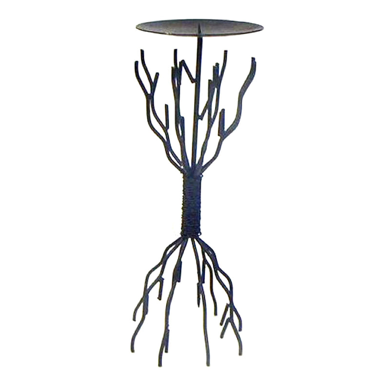 IR 2220 - Iron Candle Holder Tree, With Roots