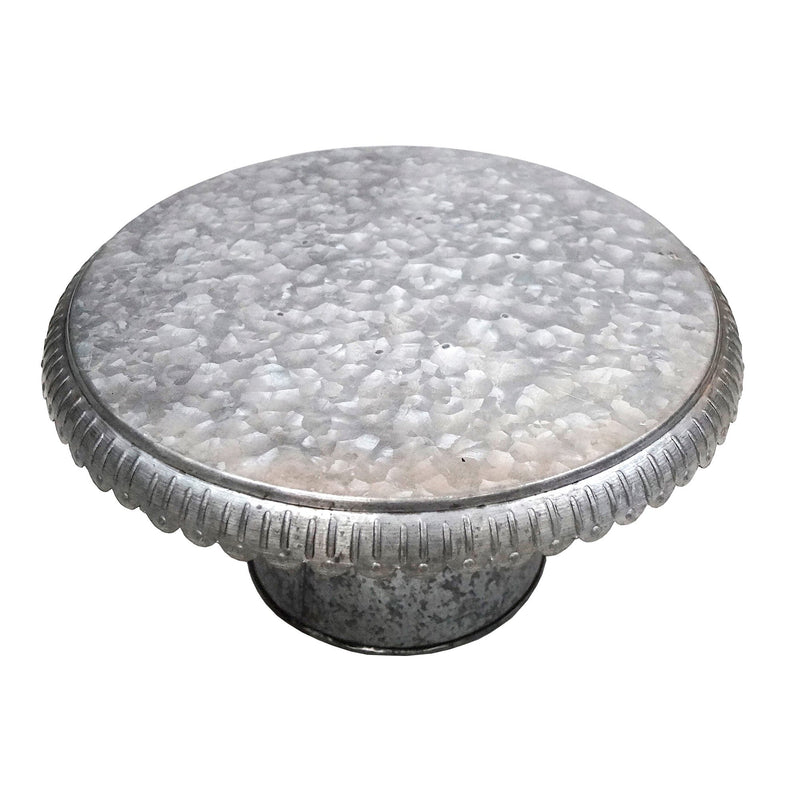 IR 4183 - Galvanized Cake Stand - Disc