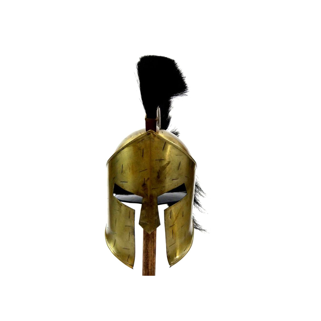 IR 80527D - New Leonidas 300 Helmet w/ Plume