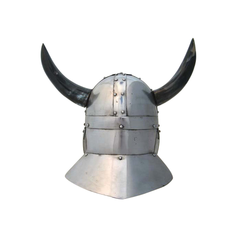 IR 80581 - Armor Helmet Viking Horned w/ Side & Rear Guards