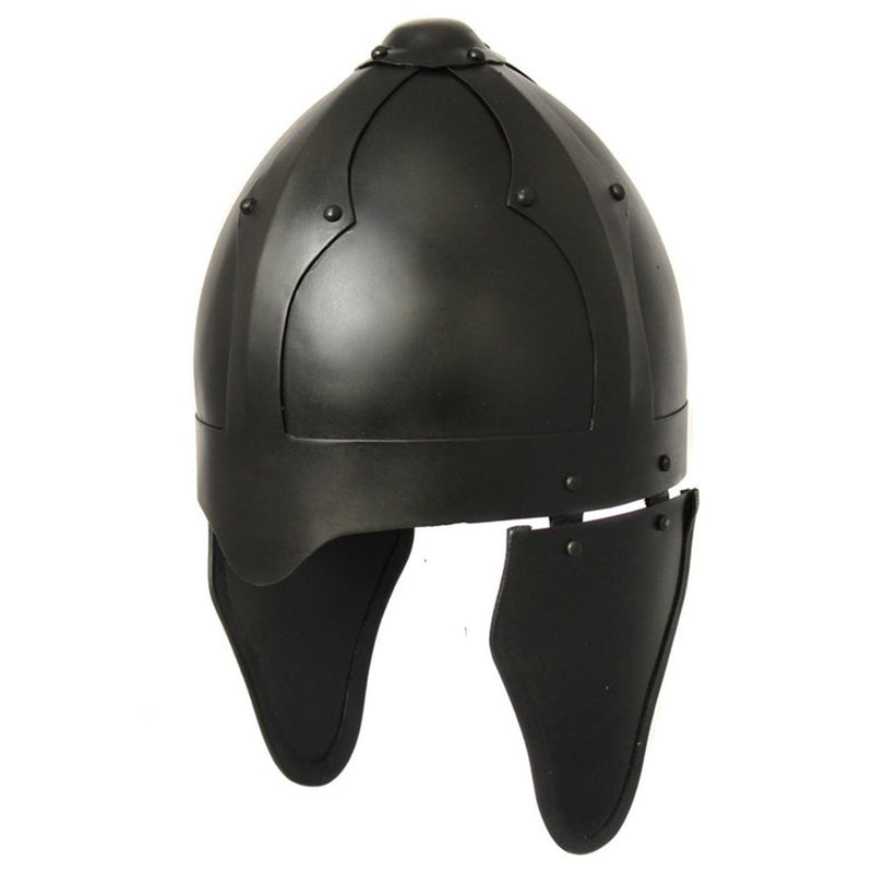 Anglo-Saxon Armor Helmet - Blackened