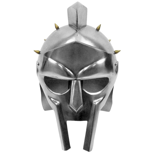 IR 80629B - Armor Helmet Gladiator Maximus w/ Brass Spikes