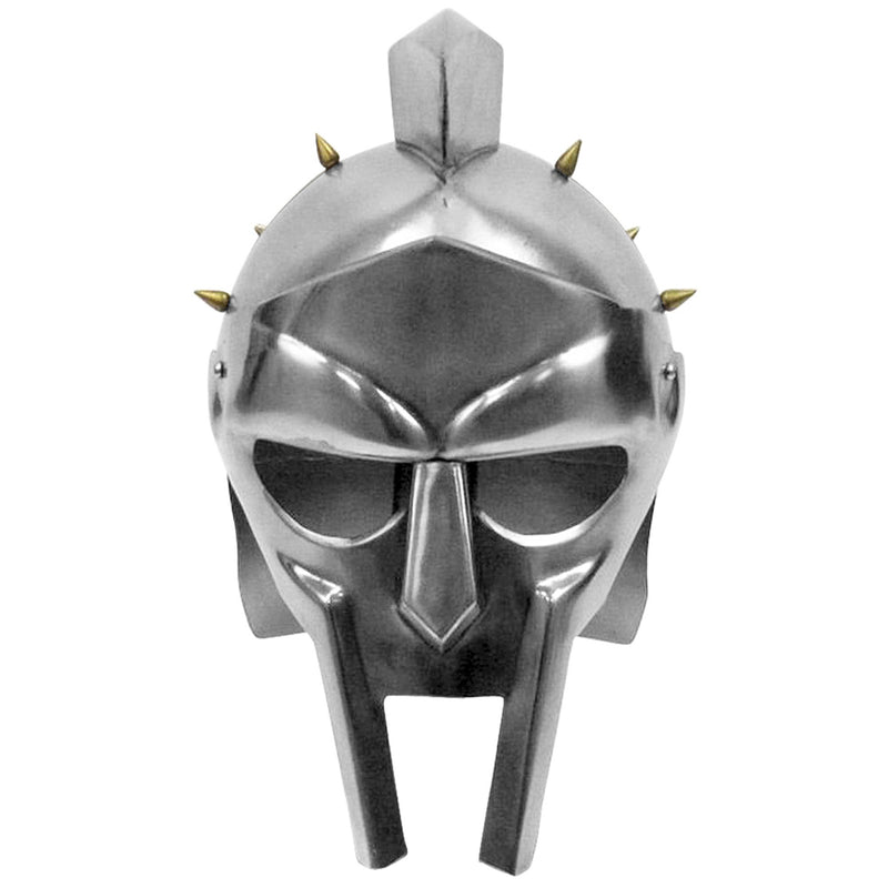 Armor Helmet Gladiator Maximus w/ Brass Spikes