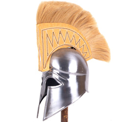 IR 80632C - Armor Helmet Corinthian With Plume