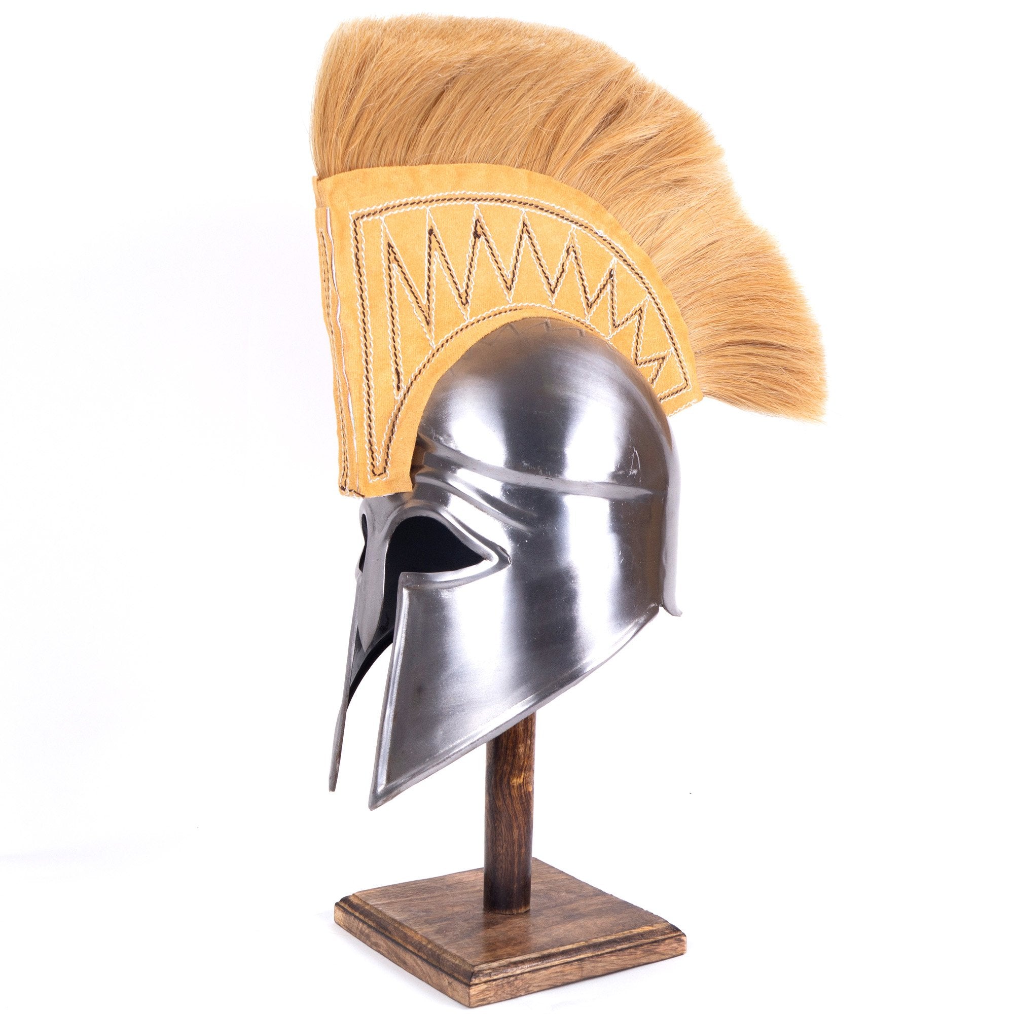 IR 80632C - Armor Helmet Corinthian With Plume
