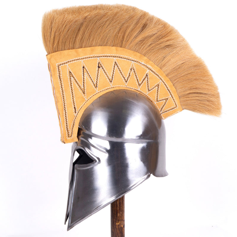 IR 80632C - Armor Helmet Corinthian With Plume