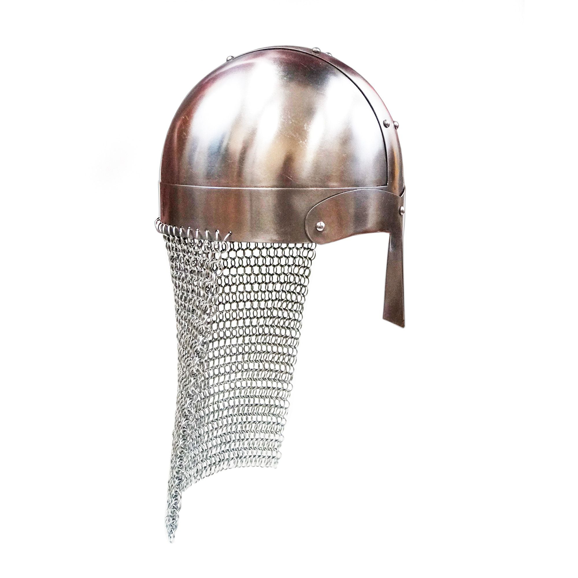 IR 80635 - Norman Nasal Helmet With Chainmail