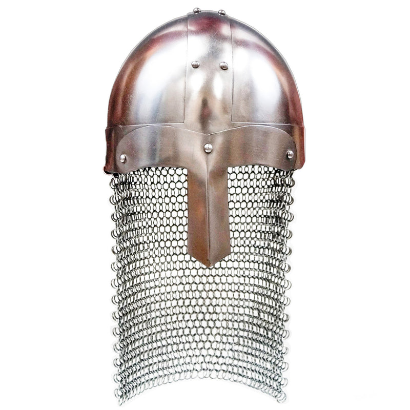 IR 80635 - Norman Nasal Helmet With Chainmail