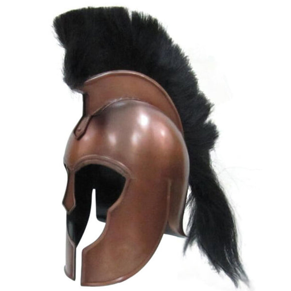 IR 80640C - Troy Helmet w/ Copper Finish & Plume