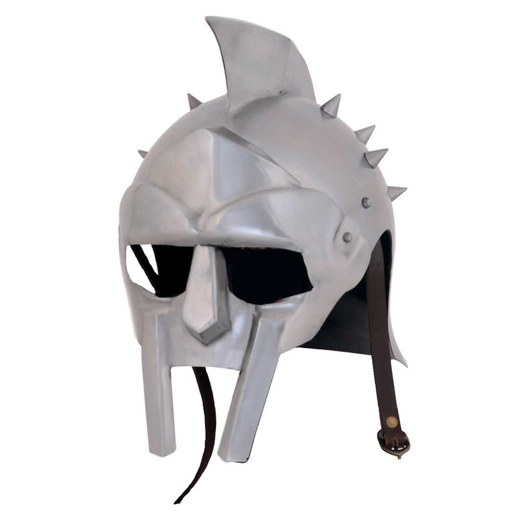 IR 80649L - Armor Helmet Gladiator w/ Liner & Chin-Strap