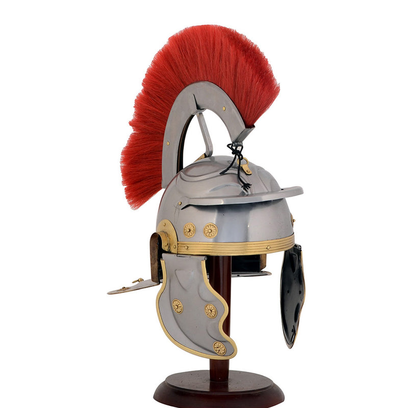 IR 80669 - Roman Centurion Helmet with Crest Red