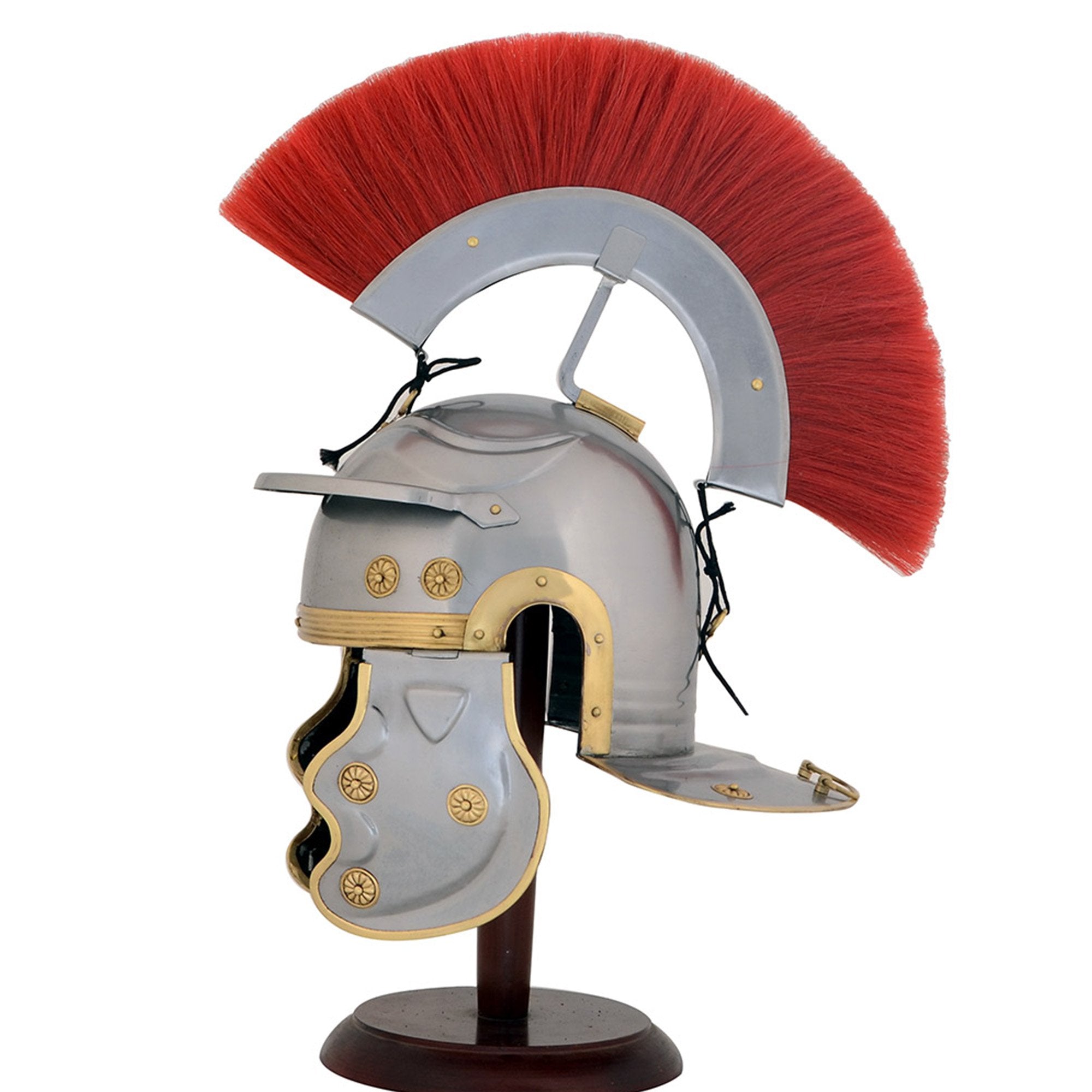 IR 80669 - Roman Centurion Helmet with Crest Red