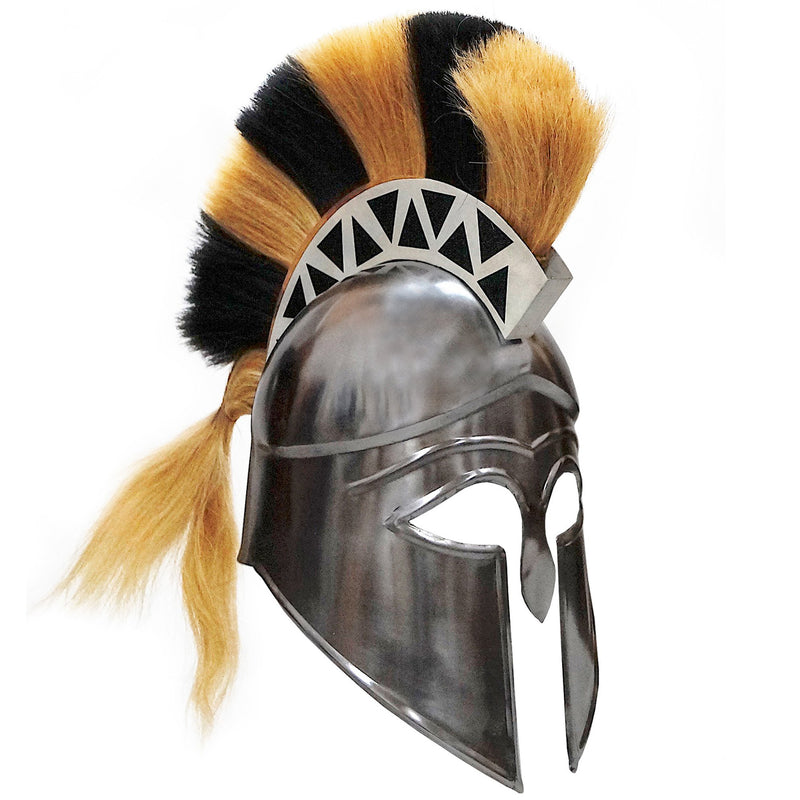 IR 80689 - Greek Corinthian Helmet With Plume