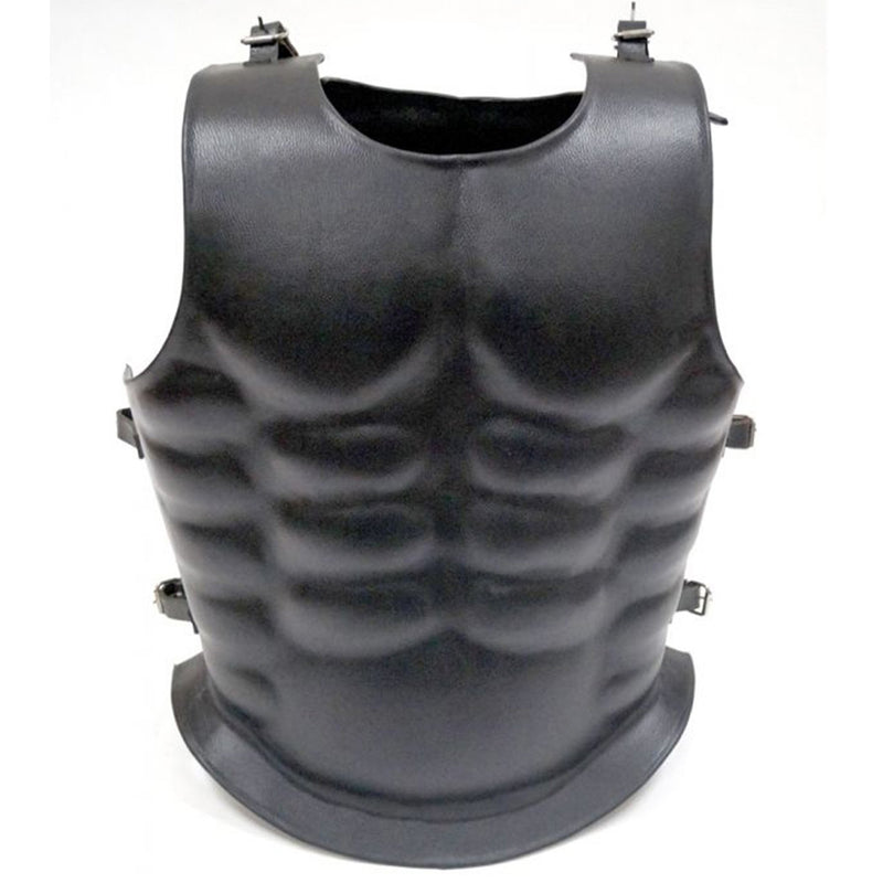 Faux Leather Mounted Muscle Armor