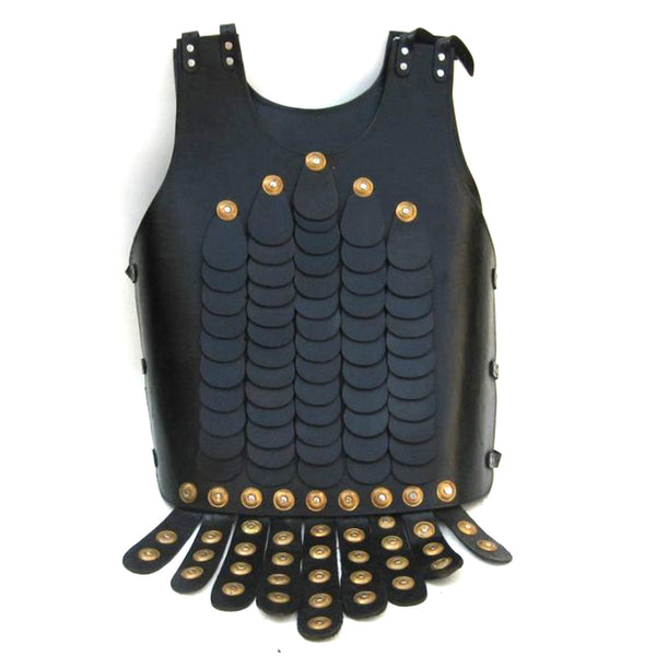 Faux Leather Armor Jacket (L-20007)