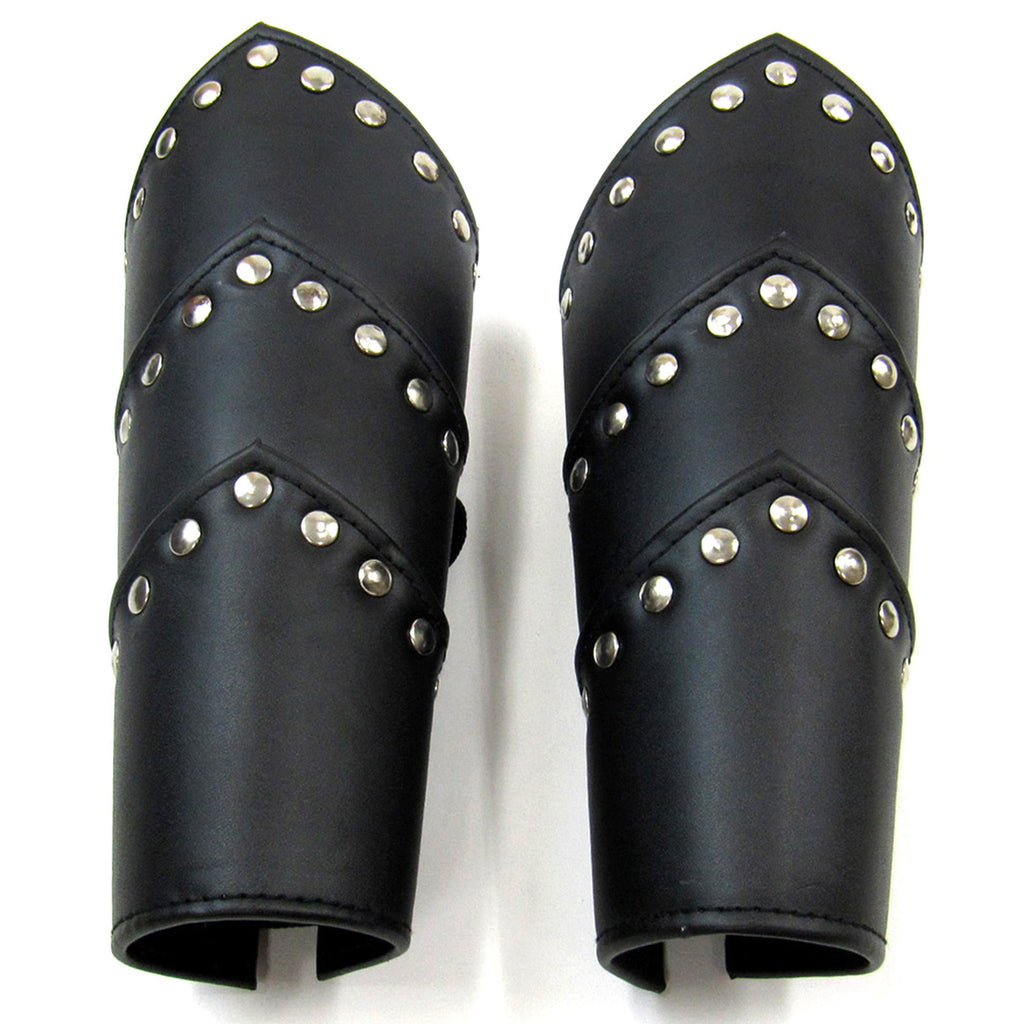 IR 80739 - Bracers-Hand Guard Set, Faux Leather