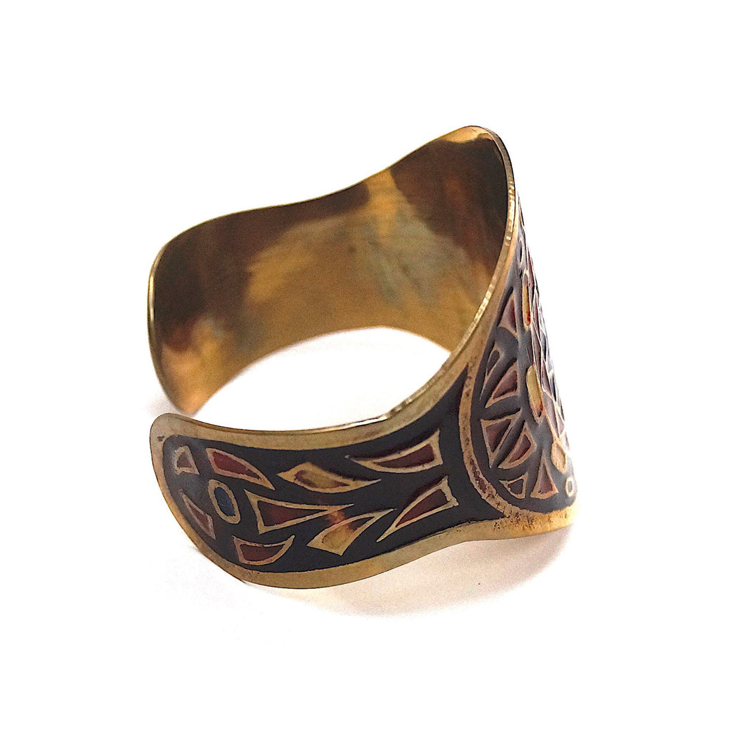 JR 306 - Bracelet, Brass, Painted